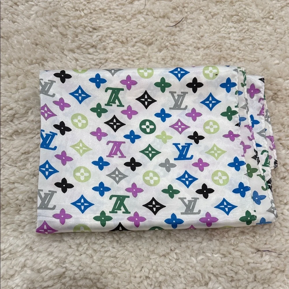 Louis Vuitton Colorful Monogram Scarf - Picture 1 of 3